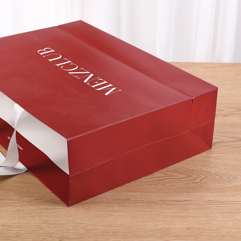 Ultralight Party Kraft Paper Gift Bags With Handles Biodegradable