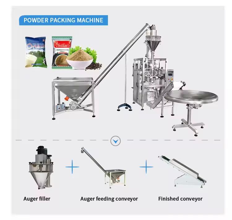 Automatic Vertical Rice Sugar Salt Bagging Machine Rice Grain Bean Cereal Bag Filling Machine