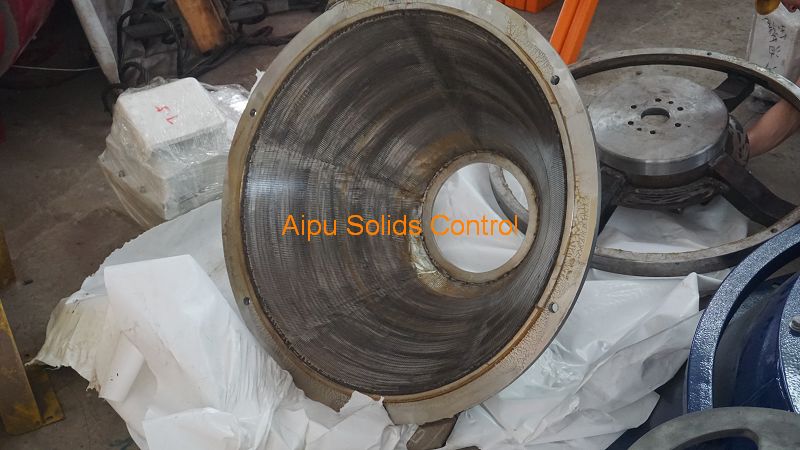 vertical cuttings dryer screen