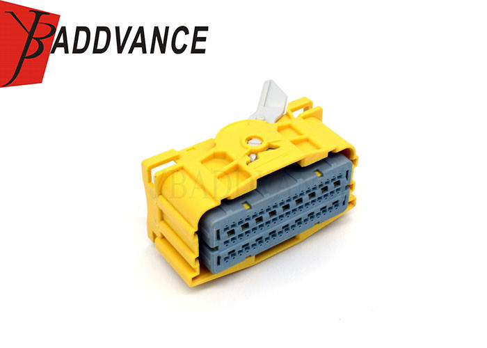 54 Way Female Sealed Yellow D Elphi Connector For Auto Available As Harness