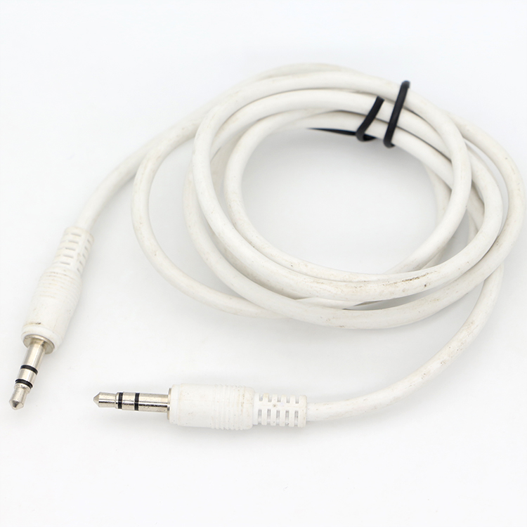 Custom Manufacture Male to Male 3.5mm TRS Audio Stereo Jack Cable for Speaker