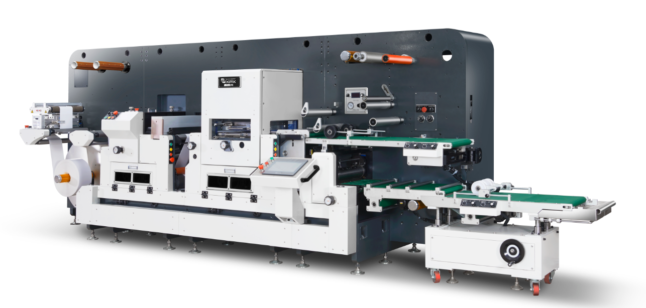 High Speed Sticker Label Die Cutting Machine Laminating / Slitting