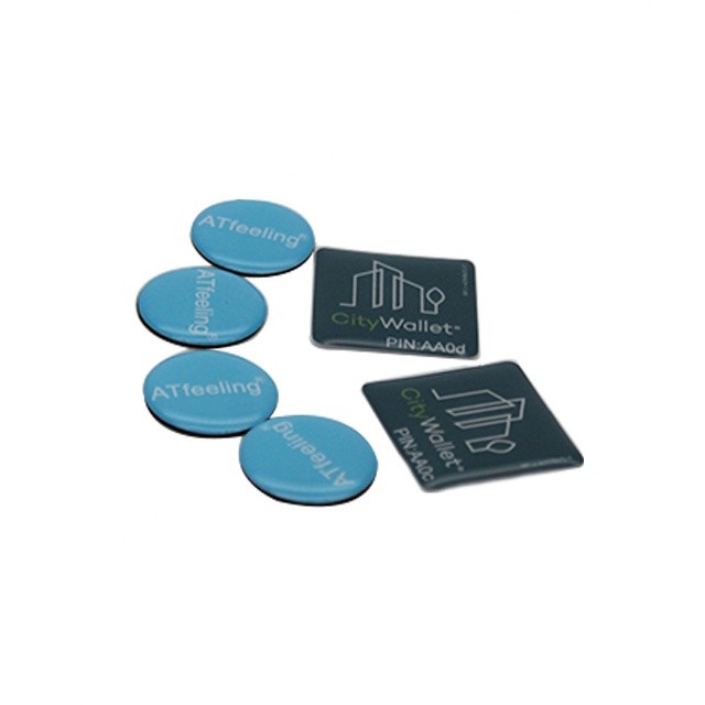 203 Chip Waterproof NFC Sticker Label For Restaurant And Smart Home Using