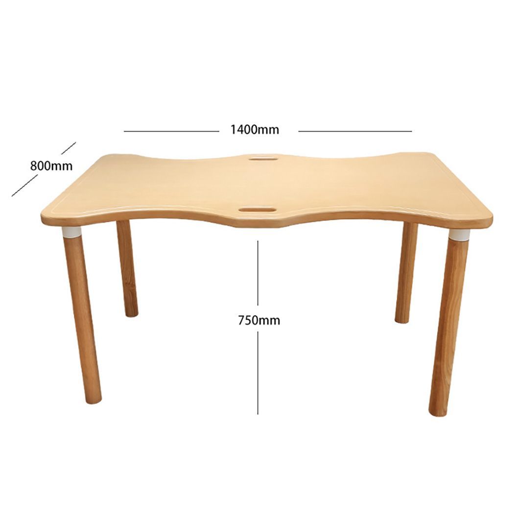 Wave Table Nursing Home Apartment Furniture Nursing Home Health Facility Leisure Table