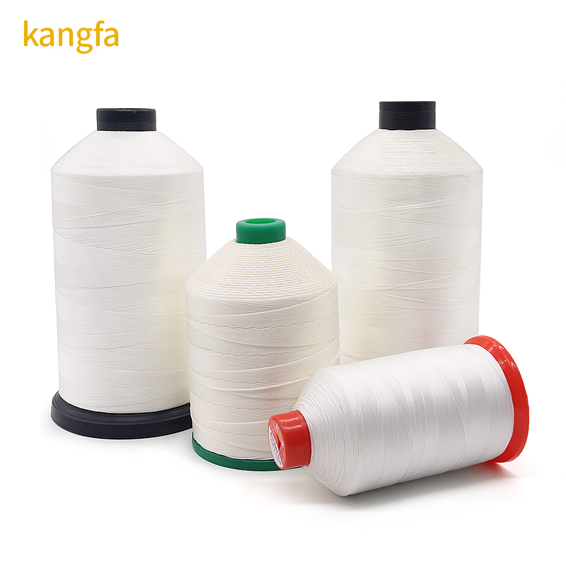UV Protect 210d/3 White Polyester Heavy Duty Sewing Threads for POLYESTER / NYLON Lovers