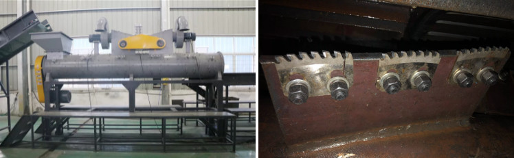 Polyester Staple Plastic Recycling Machine 1500RPM 190KW For Waste Recycle Plant