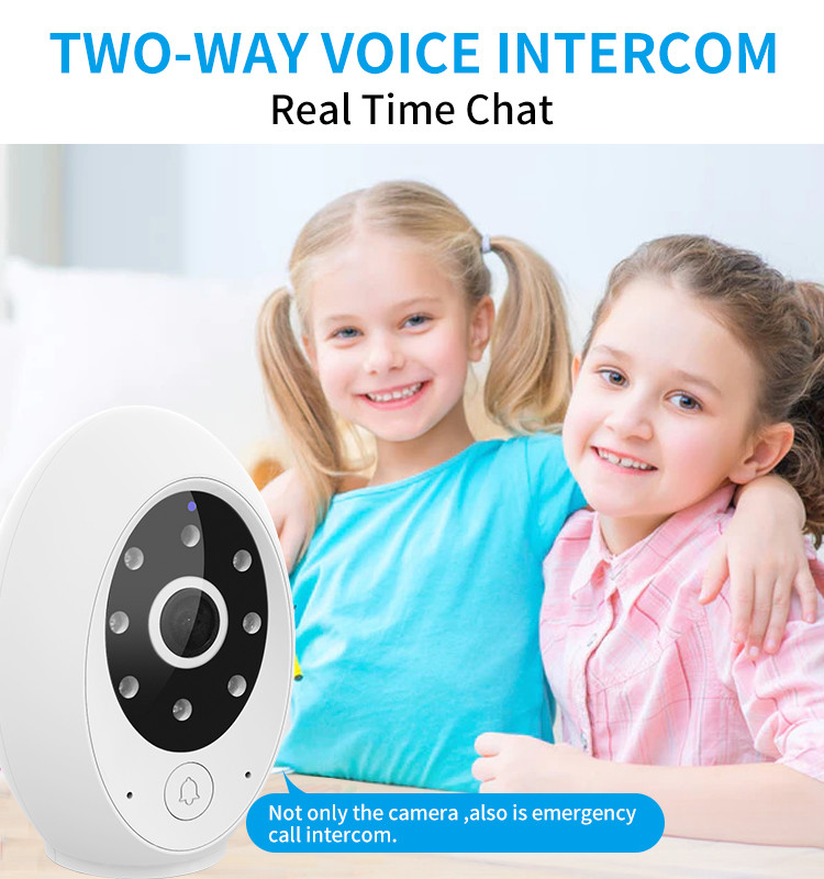 12V 1A ROHS Smart Villa Video Intercom System App Control With 7 Inch LCD