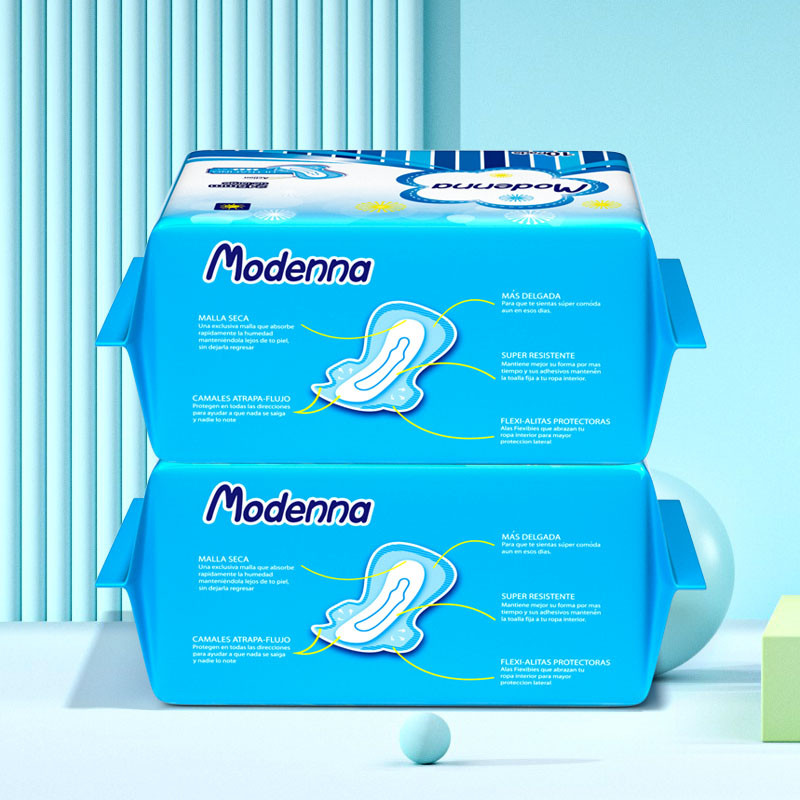 Soft Breathable Women Menstrual OEM Cotton Lady Sanitary Pads Chinese Sanitary Pad Women Lady Period Pad