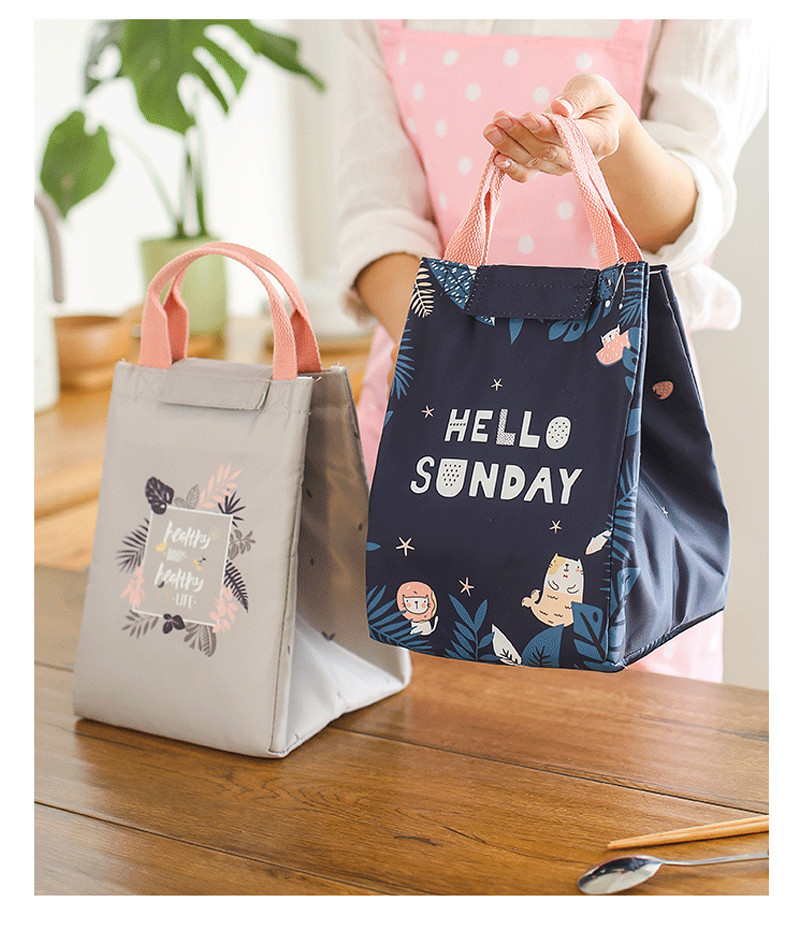 Water Repellent Polyester Insulated Lunch Cooler Bags