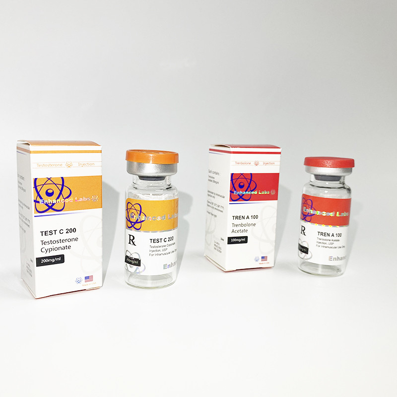 Silver Gold Foil Pharma Grade Steroid Vial Labels