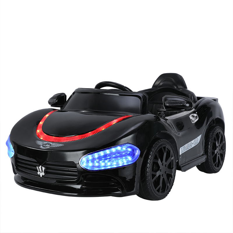 12V Battery Operated Electric Ride On Car with Two Seater and Music for Kids in White