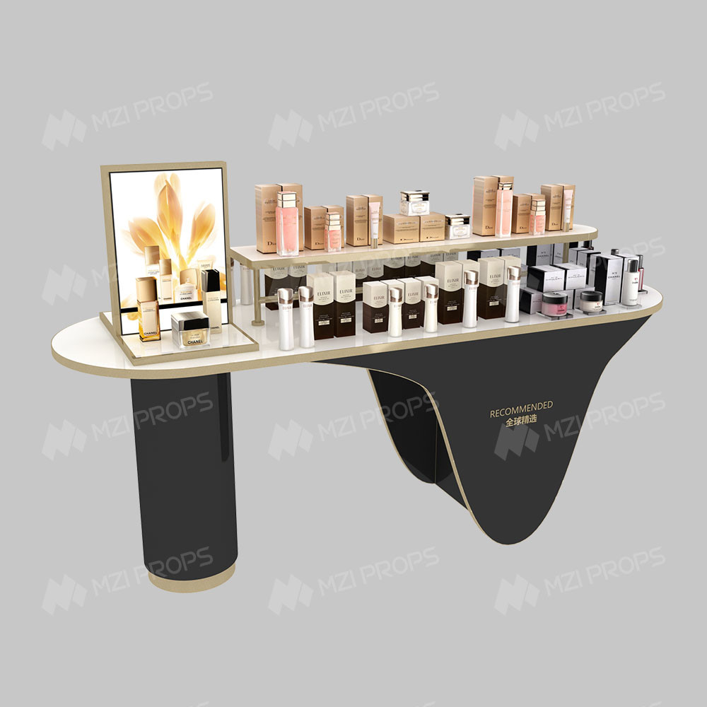 Skincare Display Showcase Promotion Cabinet for Makeup Display Rack and Beauty Store Interior Design