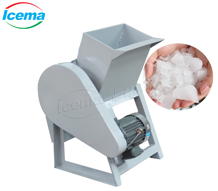 Electric Manual Industrial Ice Crusher 4kw 200kg/Min