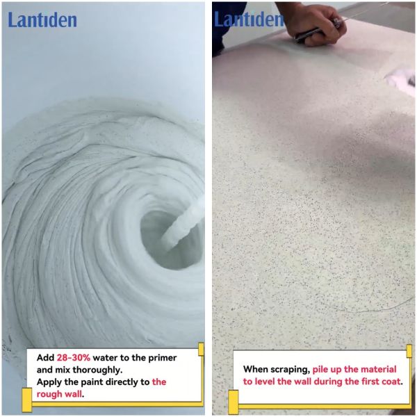 Interior Texture Wall Paint Magic Crystal Stone Series - Classic Color Stone putty-free construction