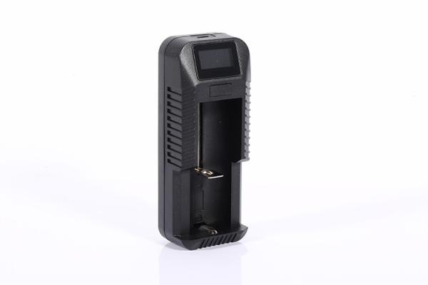 Professional Slot Intelligent 18650 Battery Charger / 1 Bay Charger 138mm*95mm