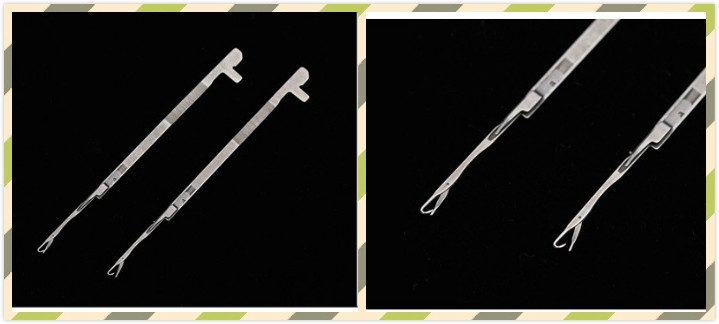 Computer Flat Knitting Machine Spare Parts Stanger Machine Knitting Needles 14G