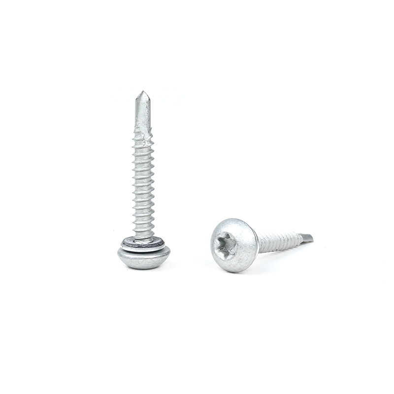 Rustproof Coated 410 Stainless Self Drilling Tek Screws for Metal Roofing Wall Panel
