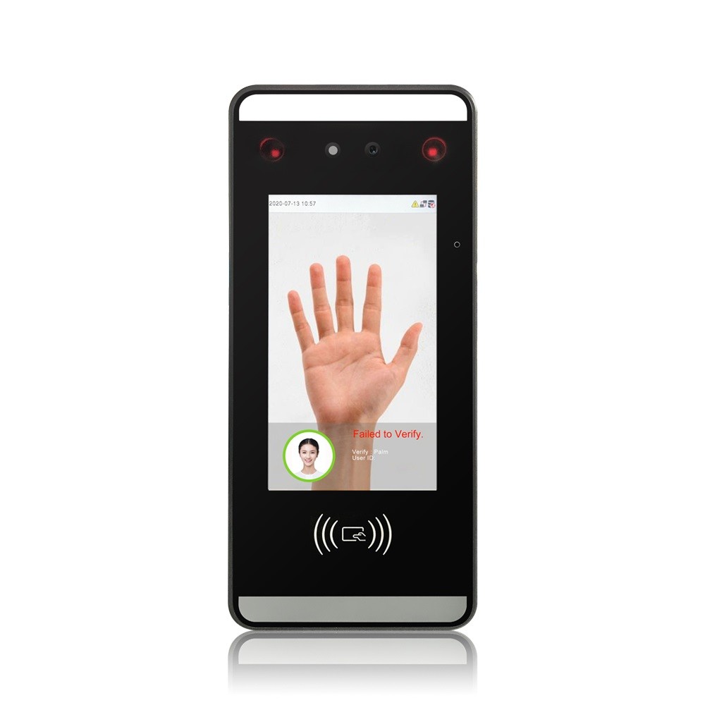 Contactless Facial Recognition Time Attendance System Wiegand Communication