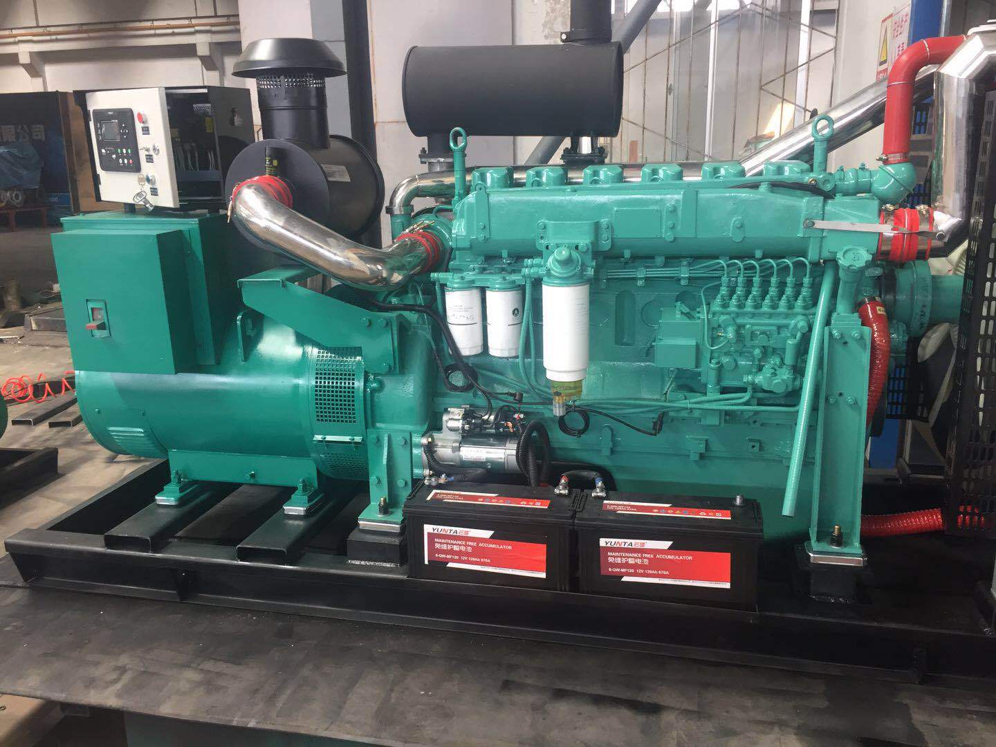 Smargen Control Panel 200KW Weifang Steyr Series Diesel Generator Set for Backup Power Supply