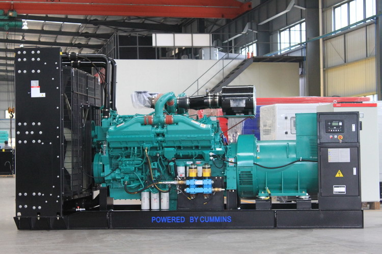 1500 KVA 1MW 10kva 3 Phase Electric Generating Set With Cummins KTA50-GS8 50HZ