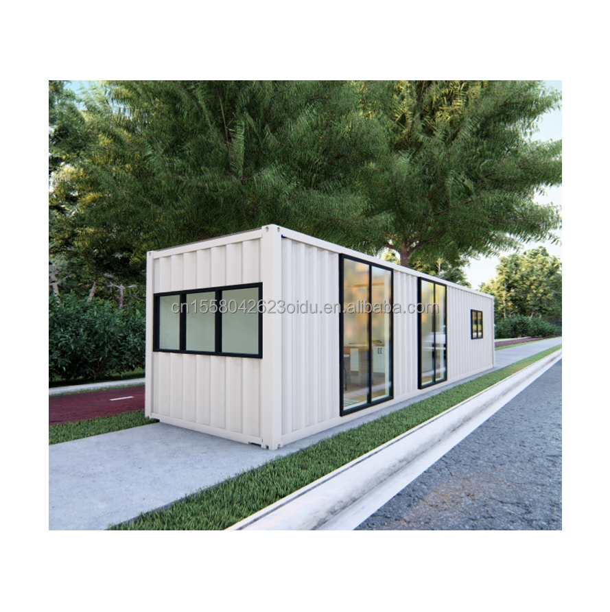 Galvanized Steel Bending 180g Modern Style Prefabricated House Steel Container Home Container Houses Tiny Prefab Family House for Outdoor Living