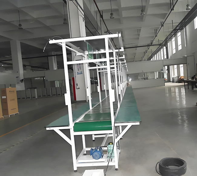 Semi-Auto Conveyor Belt Assembly Line For Soy Milk Maker Manufacturing