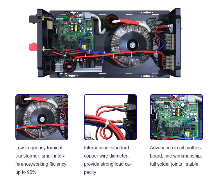 7.5kw 24v Hybrid Solar Inverter 5Kw Hybrid Off Grid Inverter For Ac Conditioner