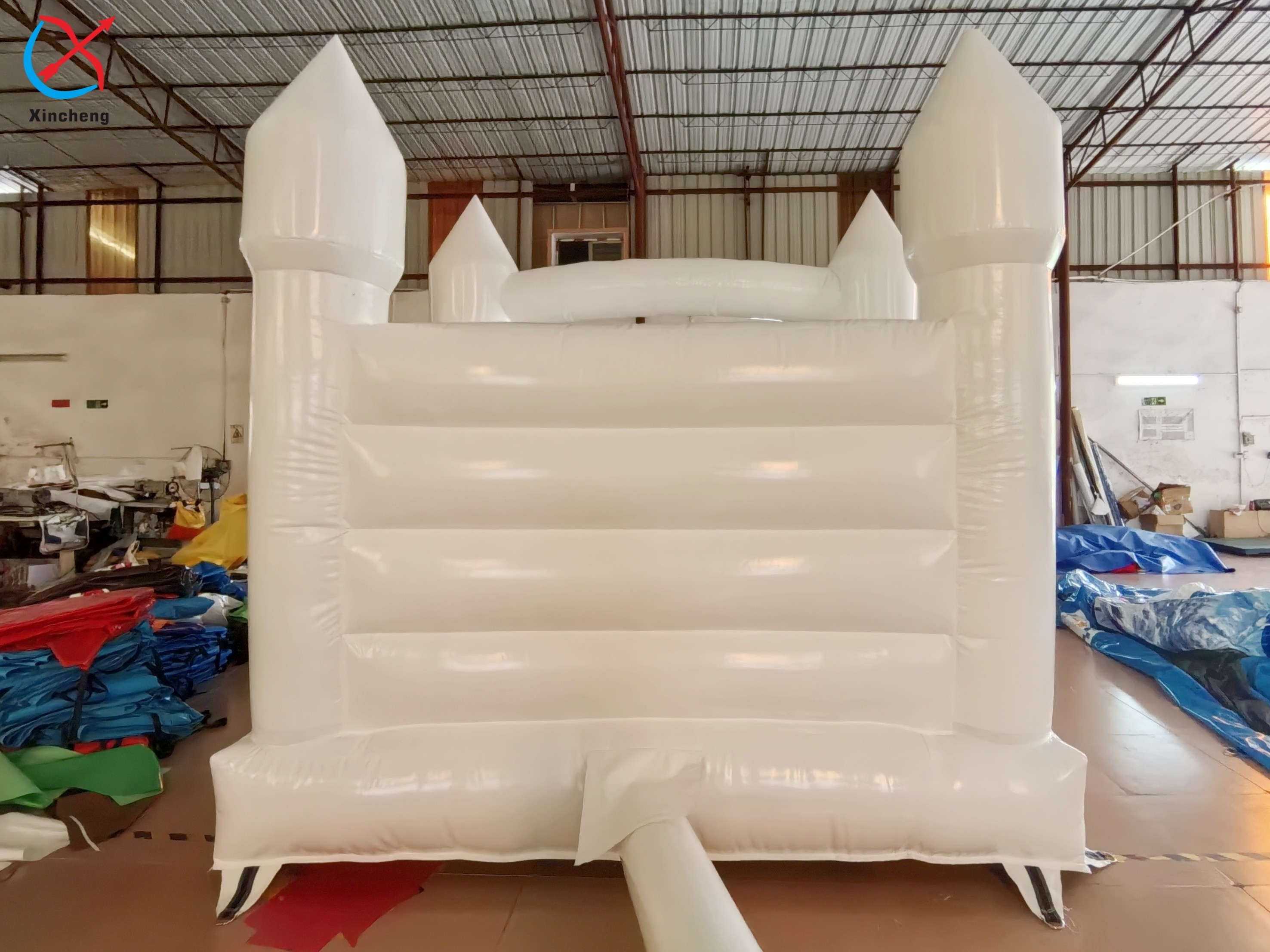 Manufacturer Inflatable White Wedding Bouncy House Inflatable Jumping Castle For Kids
