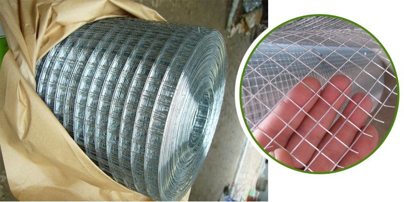 Construction Galvanized Welded Wire Mesh Panels 13 14 15 16 17 18 20 21 Gauge