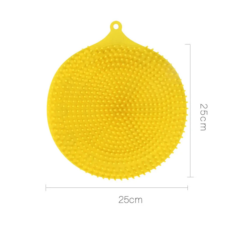 Non Slip Multiscene Silicone Shower Mat Foot Scrubber Odorless