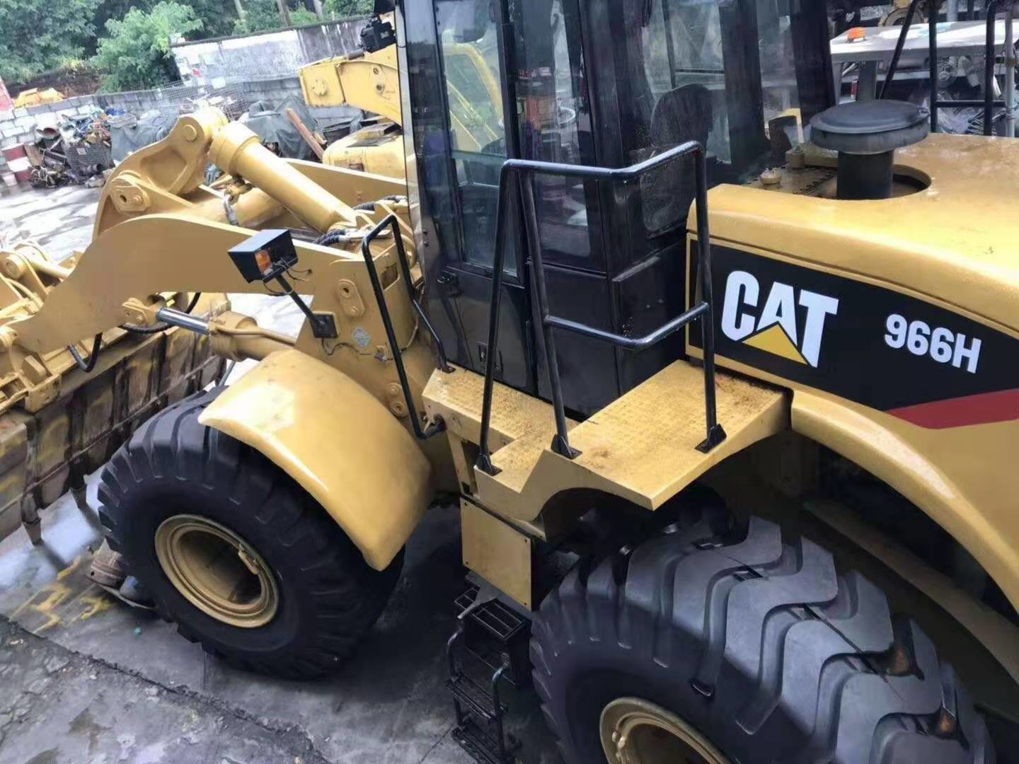 Earthwork Construction 966H Used Caterpillar Wheel Loader
