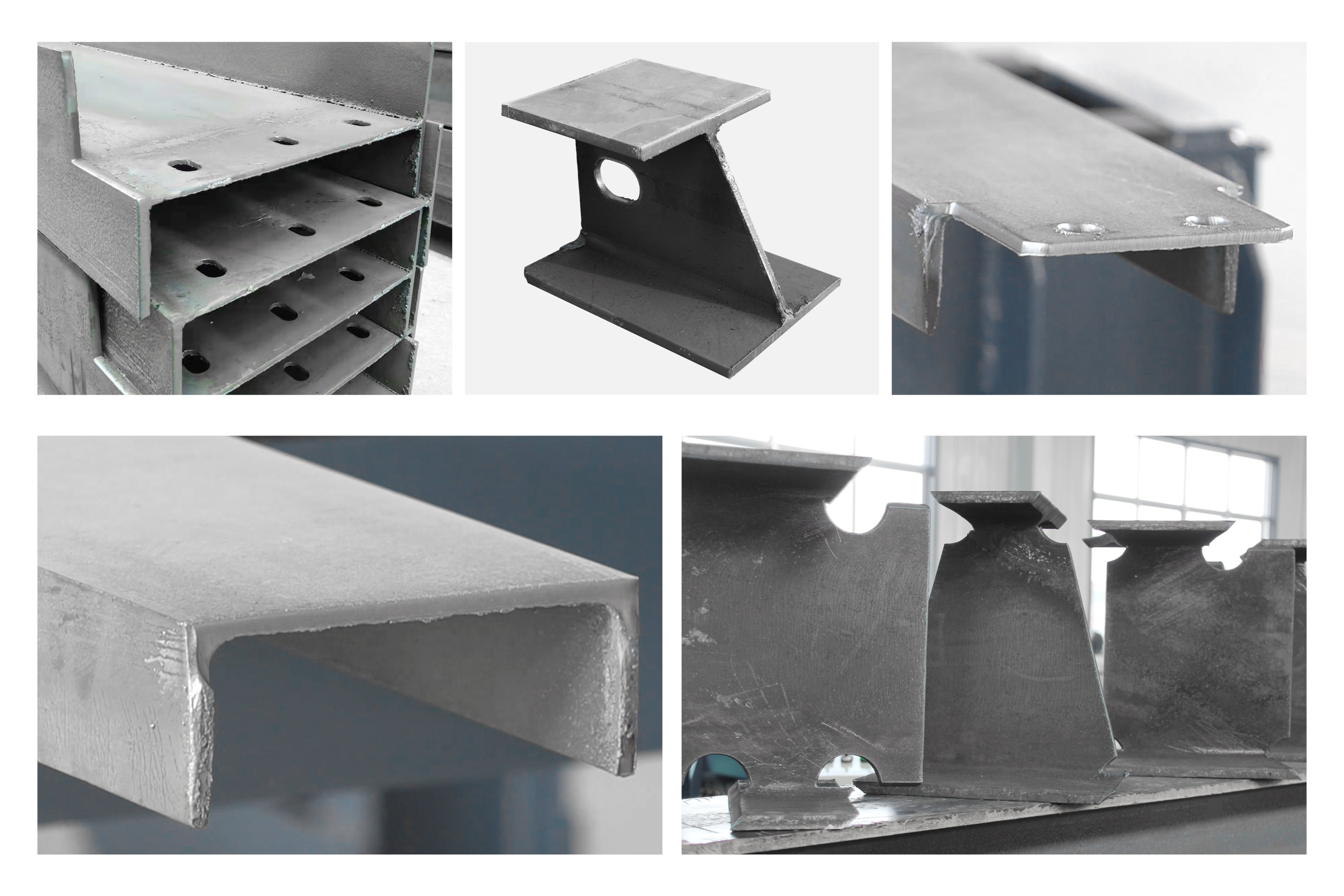 Gantry CNC Cutter for Metal Plate Beveling H Beam Steel Cut 80mm