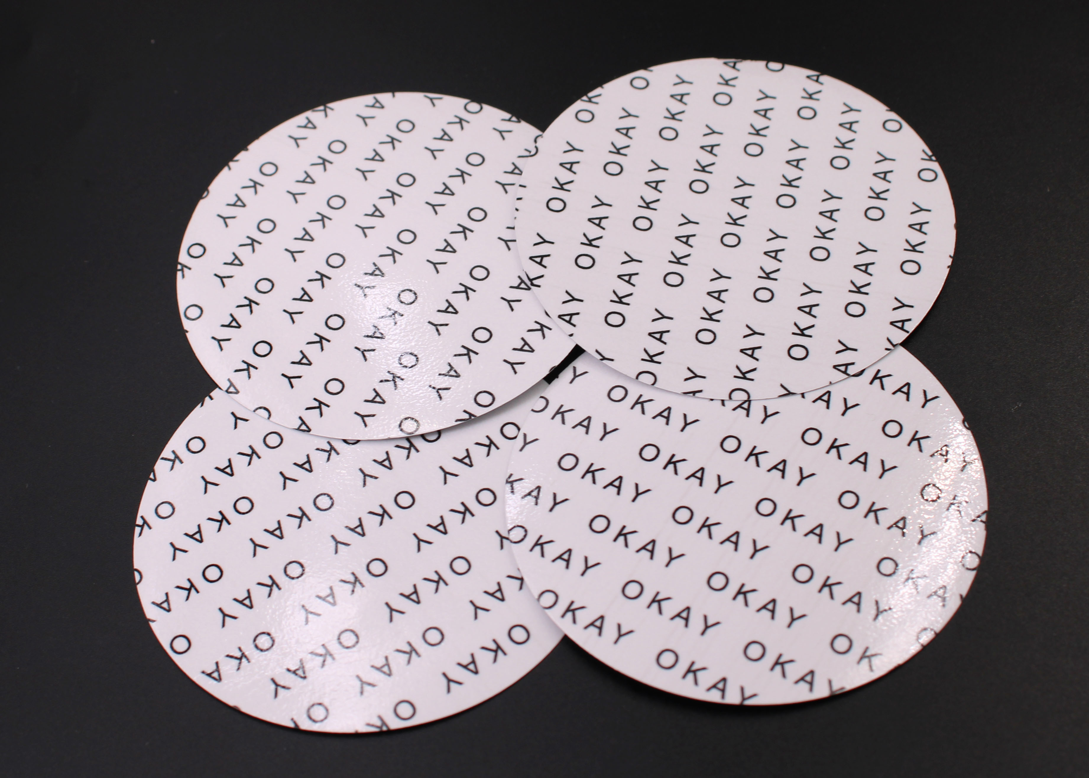 Leak Proof 0.6mm Pressure Sensitive Aluminum Foil Seals
