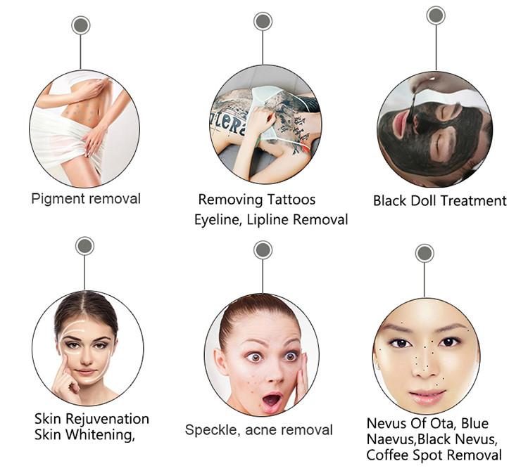 2000MJ DPL Hair Removal Machine 755nm Picosecond Laser Machine