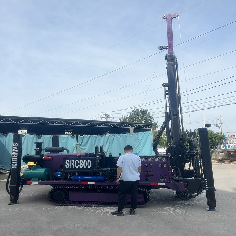 Crawler Core Drilling Rig Geotechnical Exploration Hydraulic Core Sample Drilling Rig