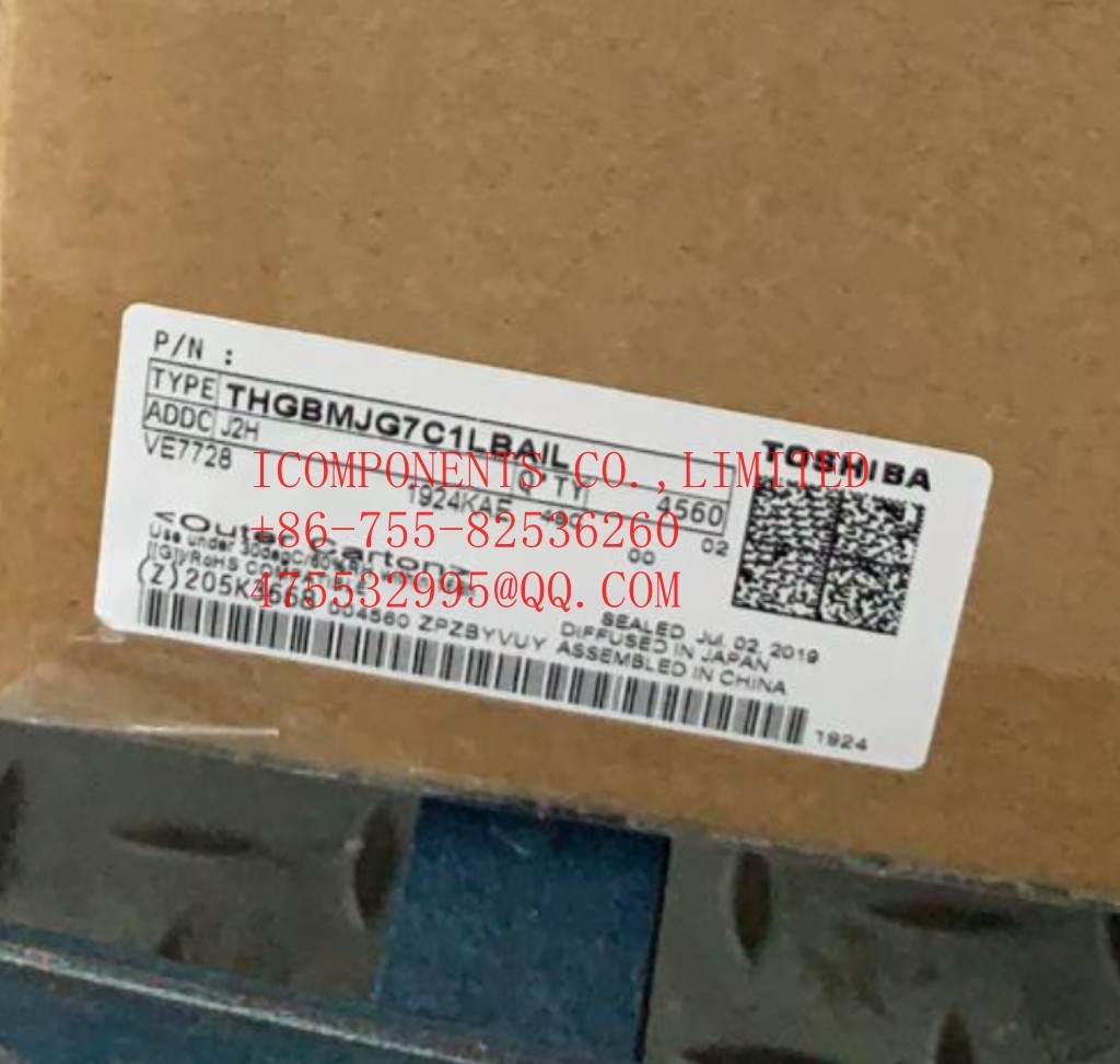 THGBMJG7C1LBAIL KIOXIA EMMC 16GB NAND 15NM EMBEDDED MULTIMEDIA CHIP (EEPROM) (Alt: THGBMJG7C1LBAIL)