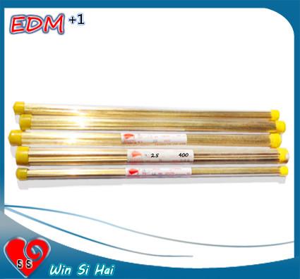 Quality 2.0mm Multi Channel Brass EDM Electrode Tube EDM Machine Parts Customised for sale