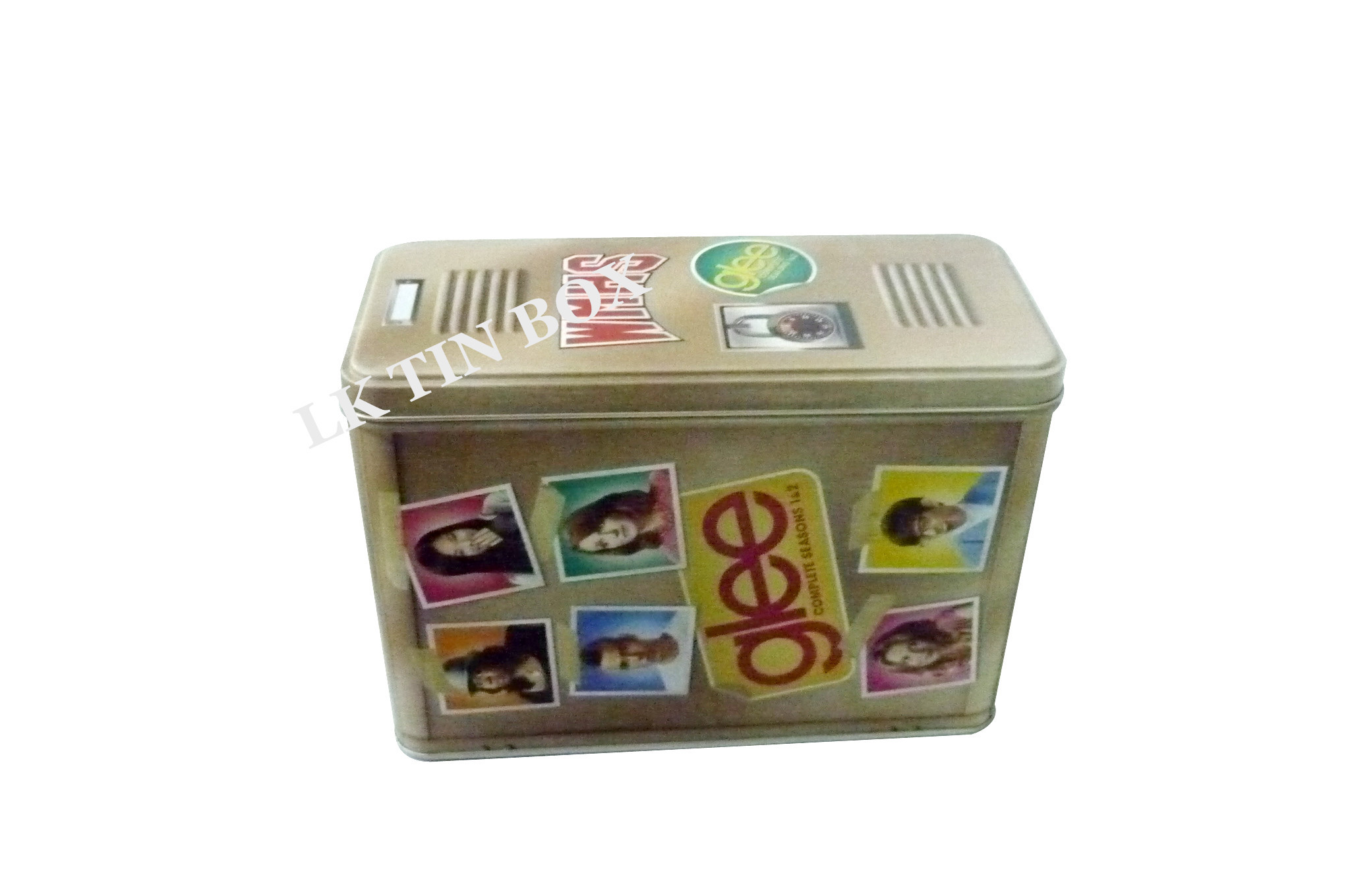 Rectangular Printed Candy Tin Can Empty Tin Containers Food and Gift Packaging