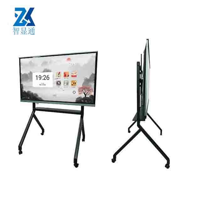 Monitor for classroom education teacher use dual systems interactive flat panel for school digital white board smart board interactive smart board