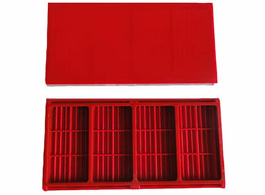 610mmx305mmx45mm Polyurethane Screen Panel Coal Washing And Tailiing Dewatering