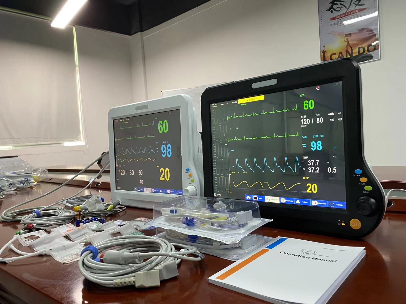 Multi Parameter Veterinary Heart Monitor Portable For Animal Diagnostic