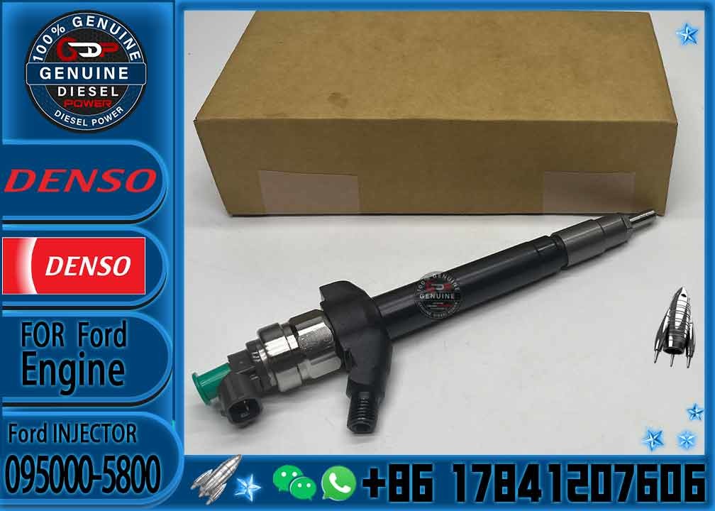 Diesel Fuel Injector 095000-5800 095000-5801 095000-7060 Common Rail Fuel Injector for 6C1Q-9K546-AC