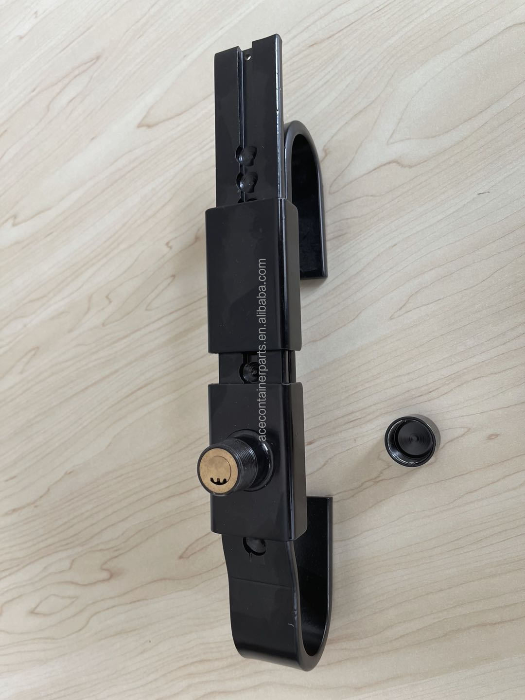 Cargo Shipping Container Security Door Lock Barrier Seal Black 250mm to 445mm and Low Maintenance Requirement