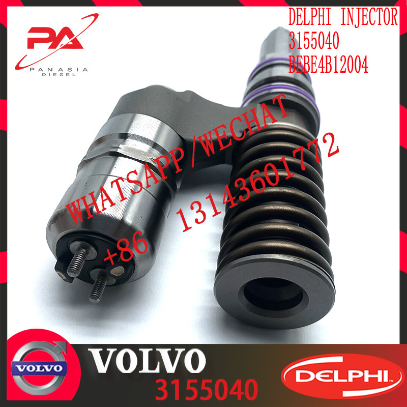 Diesel Engine Fuel injector 3155040 BEBE4B12004 A3 for V-O-L-V D12 3039 EURO SPEC 340-380 HP