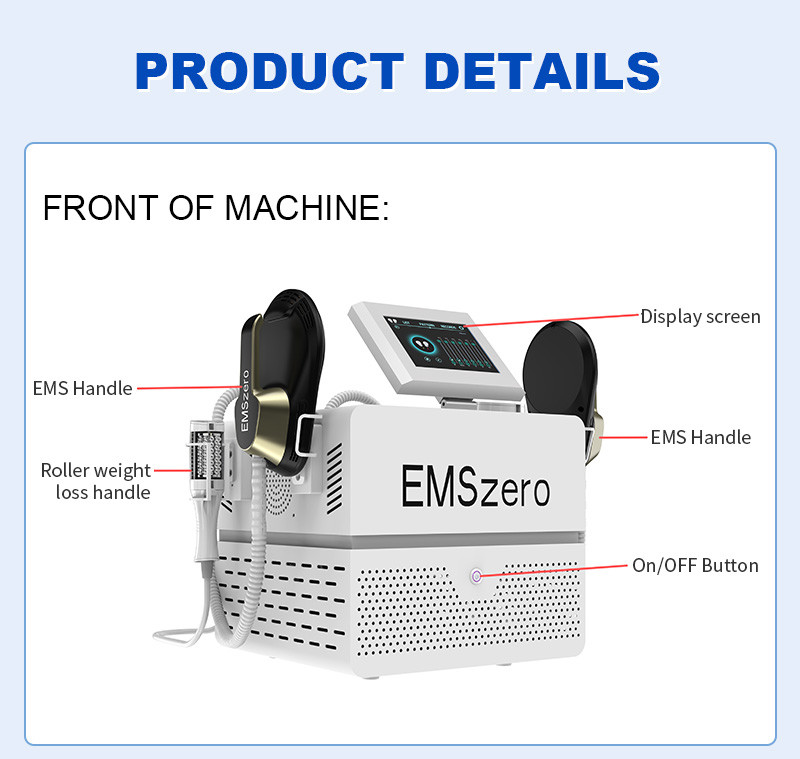 Ultrasonic Muscle Sculptinging Machine Zero Roller RF Body Slimming 13 Tesla