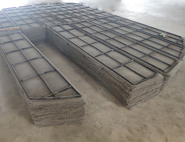 Wire Mesh Mist Eliminator Pads 100mm 150mm