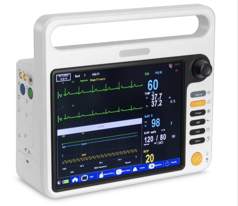 Multilingual Cardiac Patient Monitor For Hospital Ambulance OEM ODM