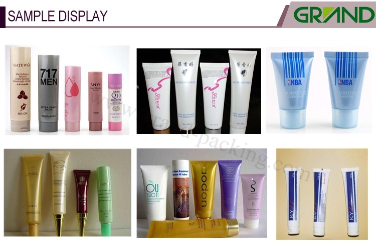Hand Cream Semi Automatic Tube Filling And Sealing Machine , Plastic Tube Sealing Machine