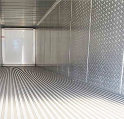 40ft Reefer Deep Blast Feezer Containers Polyurethane Insulated Thermo King Refrigerator for 60 Degree Fresh Tuna Storage