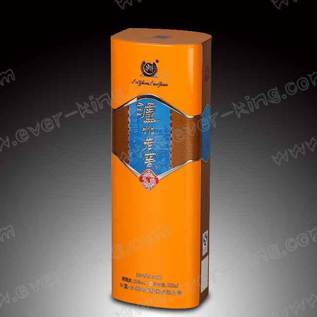 0.21mm TUV Rectangle Tin Packing Metal Wine Box
